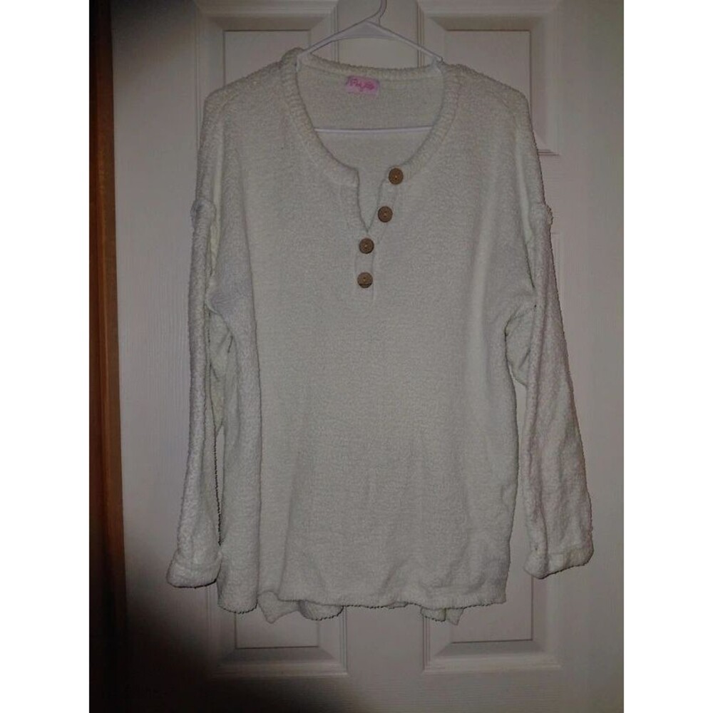 Pink Lily Sweater-S